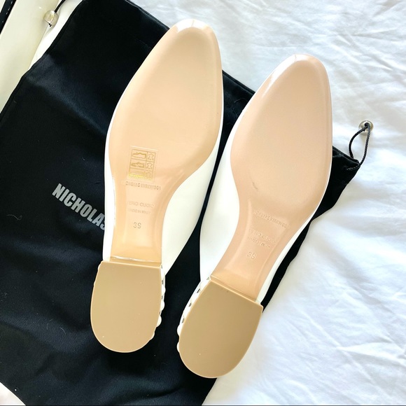 Nicholas Kirkwood Pearl White Mule size 39 - Picture 6 of 7